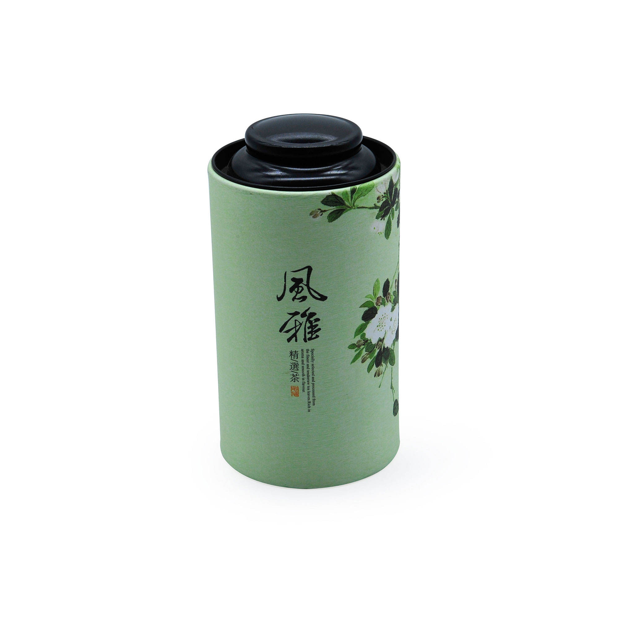 Tubo de papel de embalaje de superficie con logotipo creativo OEM impreso personalizado de embalaje Kraft redondo