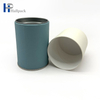 Tubos de papel de fondo de hierro incorporados con cubierta de hierro para embalaje de té personalizado reciclado