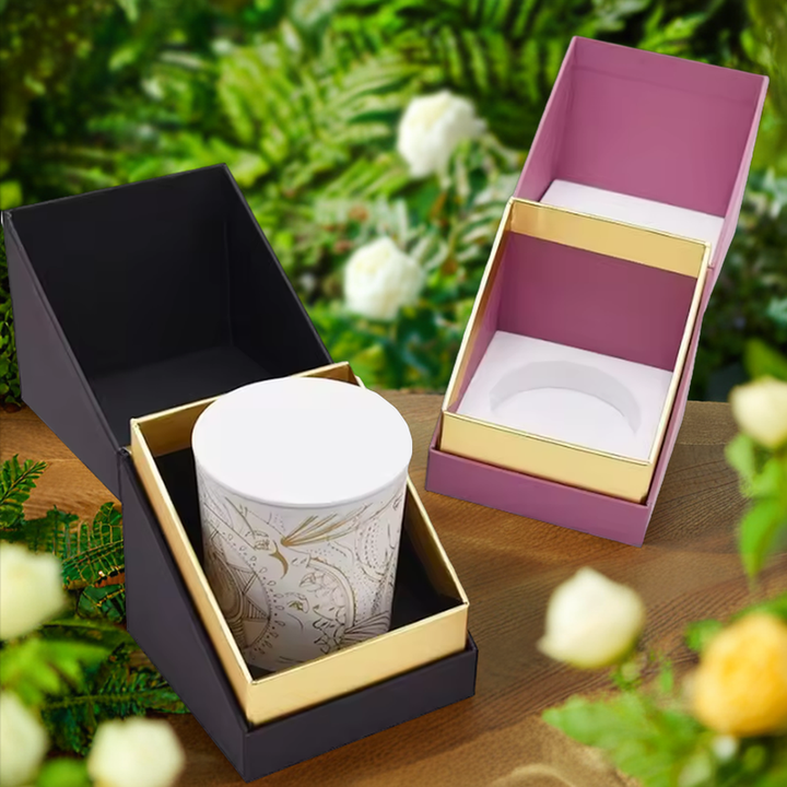 Caja rígida de lujo del pequeño favor del brillo de la caja de papel del regalo del caramelo de la boda con la laminación de Matt de la hoja de oro