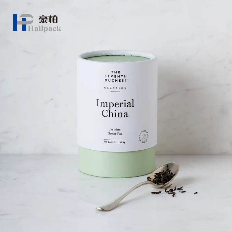 Tubo de embalaje de papel para té/comida