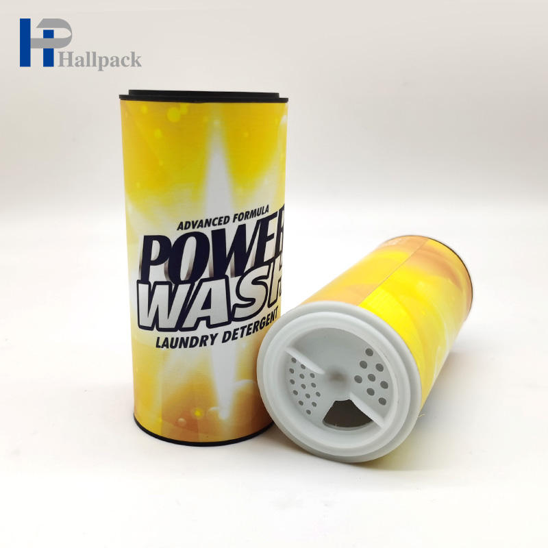 Tubo de papel de embalaje de detergente en polvo vacío duradero de tubo de cartón vacío duradero de nuevo diseño