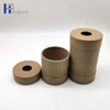 Tubo de papel personalizado al por mayor que empaqueta el tubo de papel Kraft puro con la parte superior abierta
