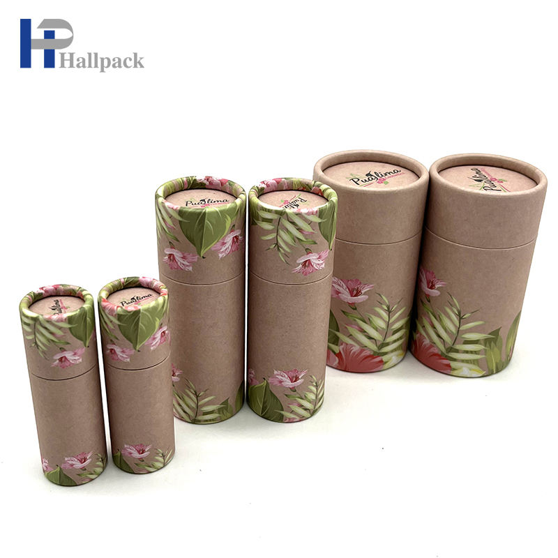 Tubo desodorante directo de fábrica, tubo hermético de papel con cuentagotas de aceite