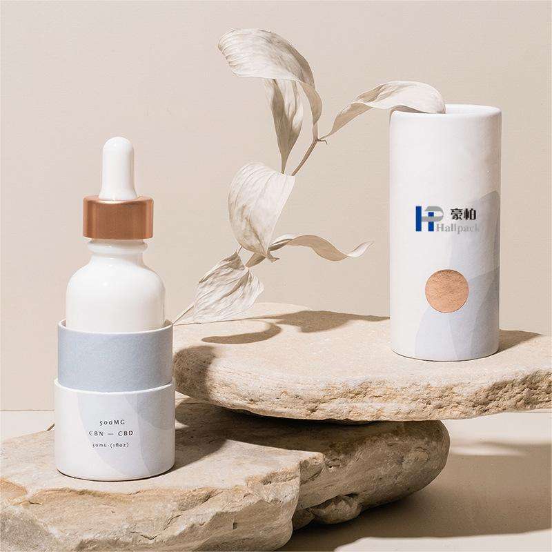 Recicle el tubo de papel del lápiz labial del desodorante de la categoría alimenticia empuja hacia arriba el tubo de papel