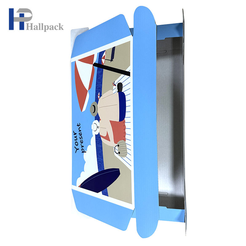 Caja de papel corrugado de diseño gratuito, caja de cosméticos para envío, caja de avión