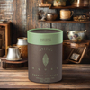 Caja de tubo redondo biodegradable de alta calidad, cilindro reciclable para té y café, embalaje para bebidas