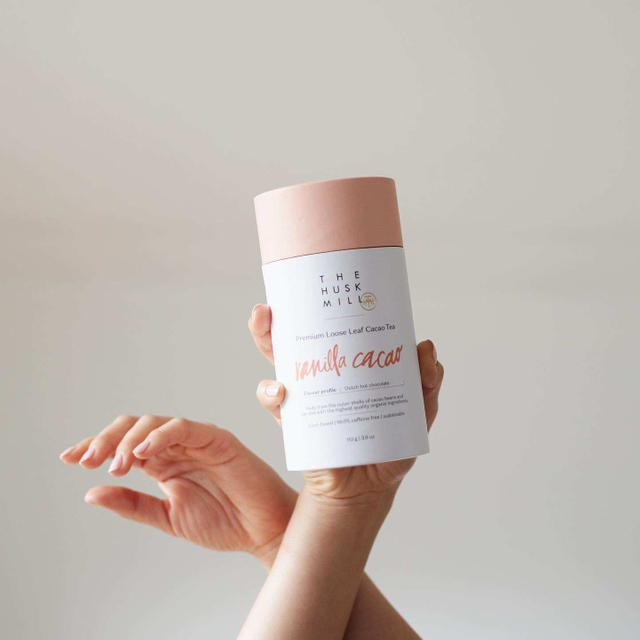 Tubo de papel biodegradable de alta calidad, tubo cilíndrico redondo, embalaje para té y café, cilindro de té