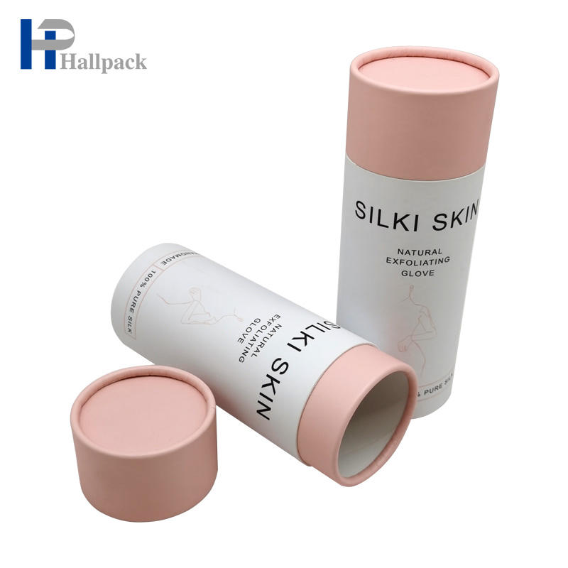 Tubo de empuje del papel de embalaje tubo de papel de 5 ml que empaqueta para el cosmético