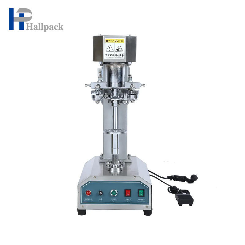 Máquina de sellado eléctrica multifunción para cosméticos, electrónica, sobremesa, enlatado de alimentos, cerveza, lata de aluminio, 370w