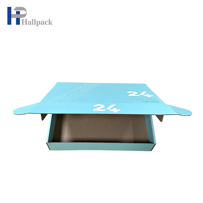 Caja acanalada del aeroplano de encargo de la caja del logotipo de las cajas de papel de envío reciclables
