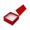 Embalaje de caja en forma de libro de papel para aretes Jewelry Gift Design Square Magnetic Carton