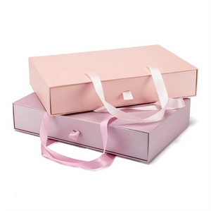  Cajón de papel de cajones Joyero de embalaje para los anillos Collares de aretes