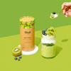 Tubón de paquete de té de té de cilindro de logotipo personalizado biodegradable para helado para helado