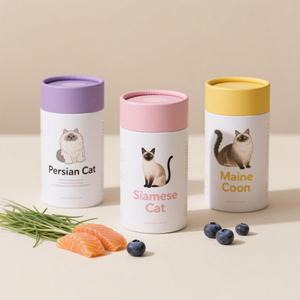 Material reciclable Tubo de papel de diseño personalizado para suplementos de colágeno Embalaje de bebidas sólidas