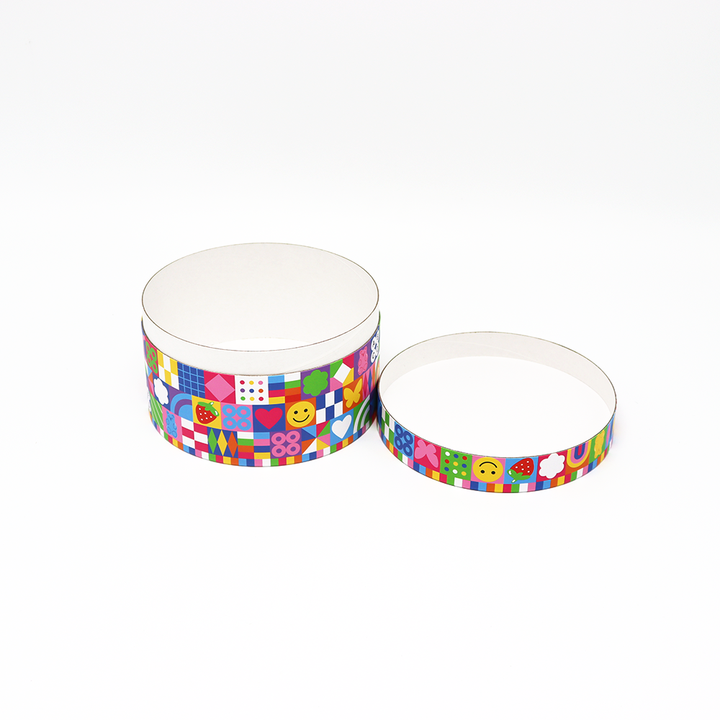 Embalaje personalizado respetuoso con el medio ambiente para regalo y artesanía, caja cilíndrica de cartón, embalaje de tubo de papel para niños, rompecabezas de juguete