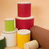 Cilindro de madera biodegradable para té, cubierta de calidad alimentaria, embalaje de café, tubo de papel Kraft, tubo redondo