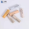 Tubo de brillo de labios push-up de 0,3 oz de alta calidad, juego de cajas organizadoras rígidas redondas de papel reciclado de 10ml para uso cosmético