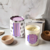 Venta al por mayor 100% de material reciclado, tubo de papel, embalaje de tubo de vela con logotipo, caja de vela cilíndrica de papel de impresión personalizada