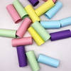 Tubos de papel de colores reciclables de primera calidad para manualidades artísticas, tubos artesanales de papel de alta calidad, 4cm