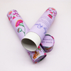 Tubos de envío de papel vendibles de Hallpack con los tubos de envío del anuncio publicitario de la tapa Tubos de cartón de papel para el cartel