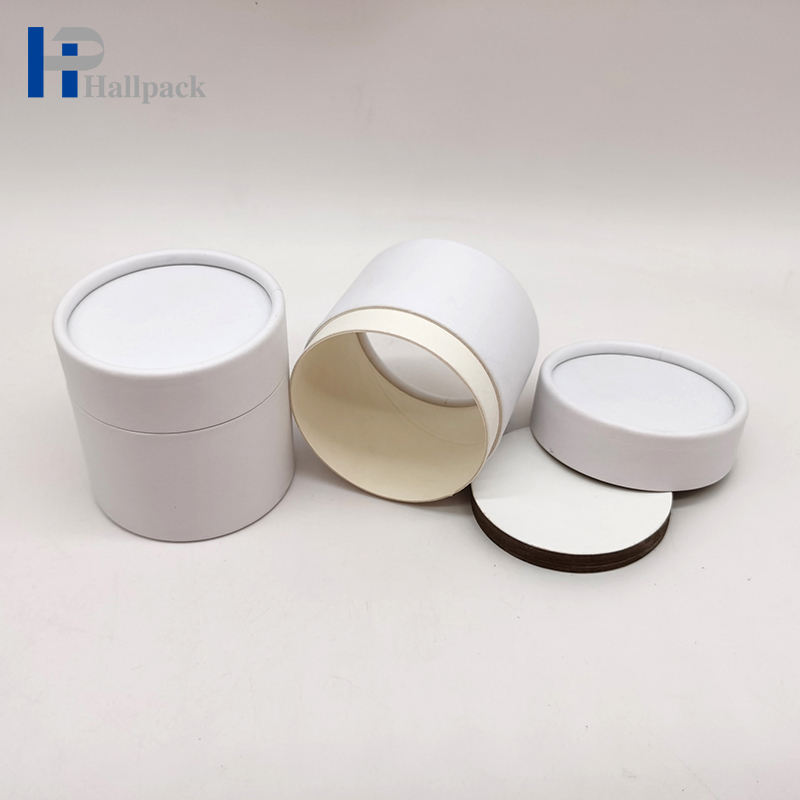 Tubos de papel Kraft personalizables para envases de cigarrillos desodorantes, forma redonda en relieve para uso artesanal de vino, impresiones de logotipos personalizados