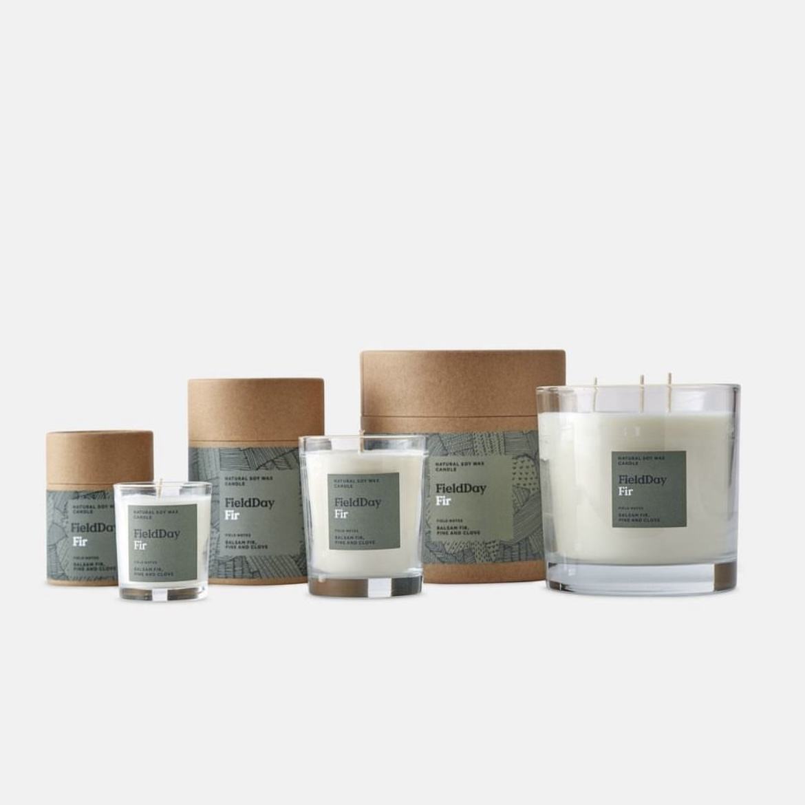 Reciclado 100% con cilindro de cartón de tamaño personalizado, embalaje de tubo de vela Kraft, caja de tubo redondo para vela perfumada