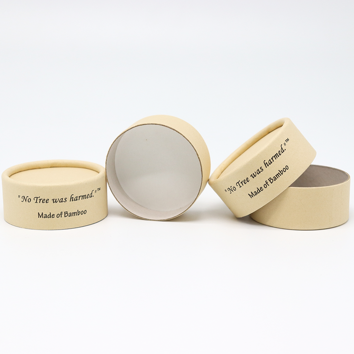 Tubo cosmético de encargo biodegradable del papel de la caja del cilindro de la cartulina que empaqueta para el corrector de la crema facial