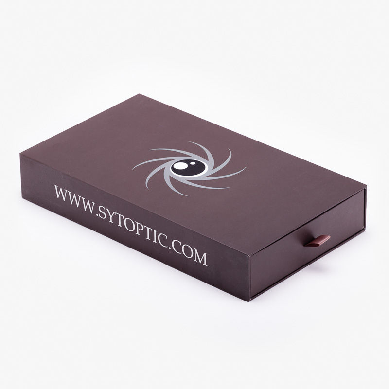 Embalaje de papel de cartón de impresión personalizada Cajón Cosméticos Aceite esencial Perfume Caja de regalo Embalaje de papel