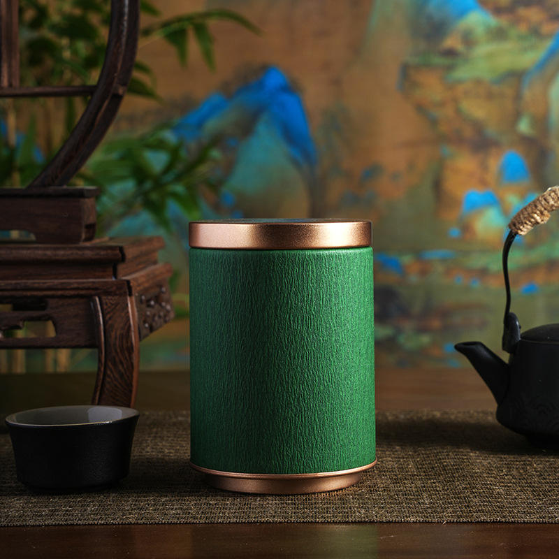 Embalaje reciclable para granos de café, tubo de papel de cartón en polvo, caja de papel de lujo personalizada, contenedor de calidad alimentaria