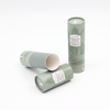Tubo de papel de caja cilíndrica de cartón de embalaje de belleza personalizado respetuoso con el medio ambiente para palo de mancha de salvia de plantas aromáticas
