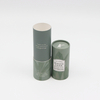 Tubo de papel de caja cilíndrica de cartón de embalaje de belleza personalizado respetuoso con el medio ambiente para palo de mancha de salvia de plantas aromáticas