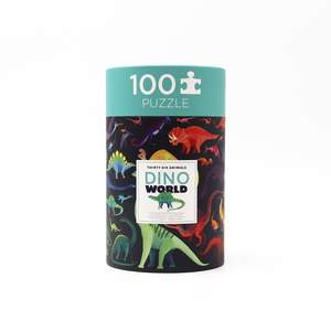 Caja cilíndrica de tablero de papel Kraft Biodegradable 100%, tubo de cartón de papel artesanal, bloques de construcción, rompecabezas, Gamepad, embalaje de tubo de papel