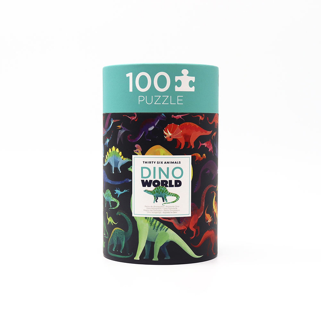 Caja cilíndrica de tablero de papel Kraft Biodegradable 100%, tubo de cartón de papel artesanal, bloques de construcción, rompecabezas, Gamepad, embalaje de tubo de papel