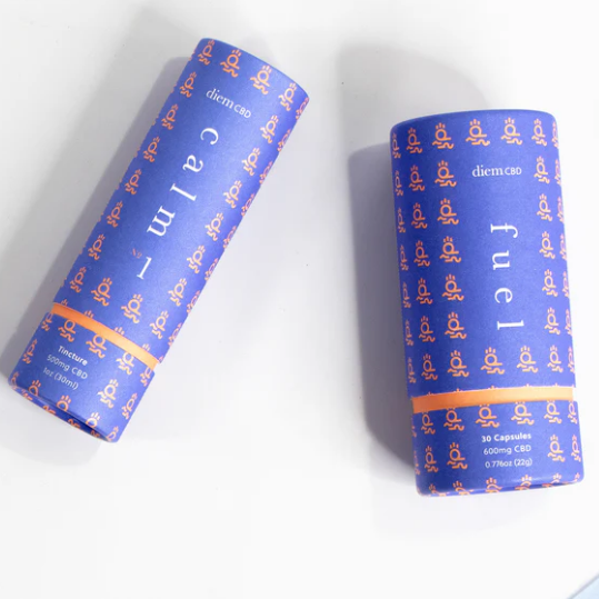 Tubo 100% reciclado de la caja redonda de la cartulina del tubo del papel del té de Kraft de la cartulina del cilindro