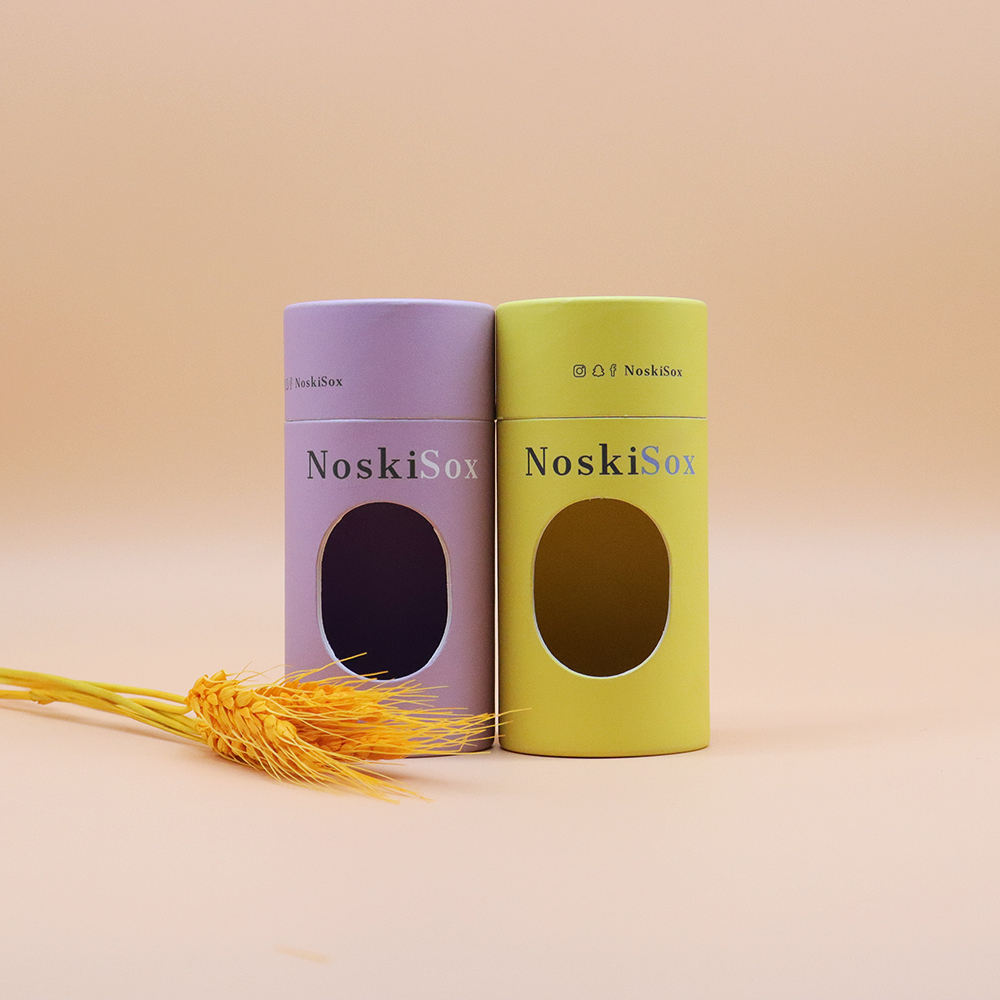 Personalizar camisetas Cajas de embalaje Caja de regalo con tapa Calcetines de cartón Caja de regalo de embalaje Contenedores de tubos de papel con ventana