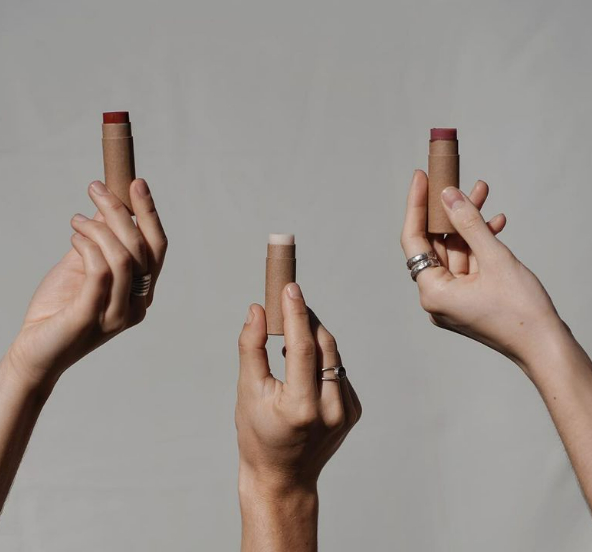 Desodorante vacío ecológico, envases push-up, protector solar, tubo de papel cosmético, tubo de bálsamo labial Kraft Biodegradable, antitranspirante