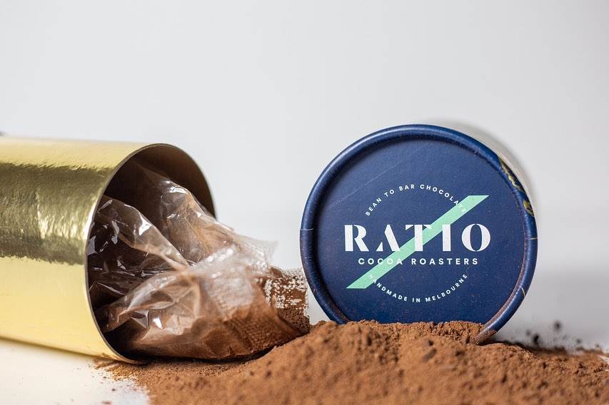 Embalaje de tubo de papel personalizado de diseño Hallpack para café Caja de tubo redondo biodegradable para embalaje de cilindro de cacao