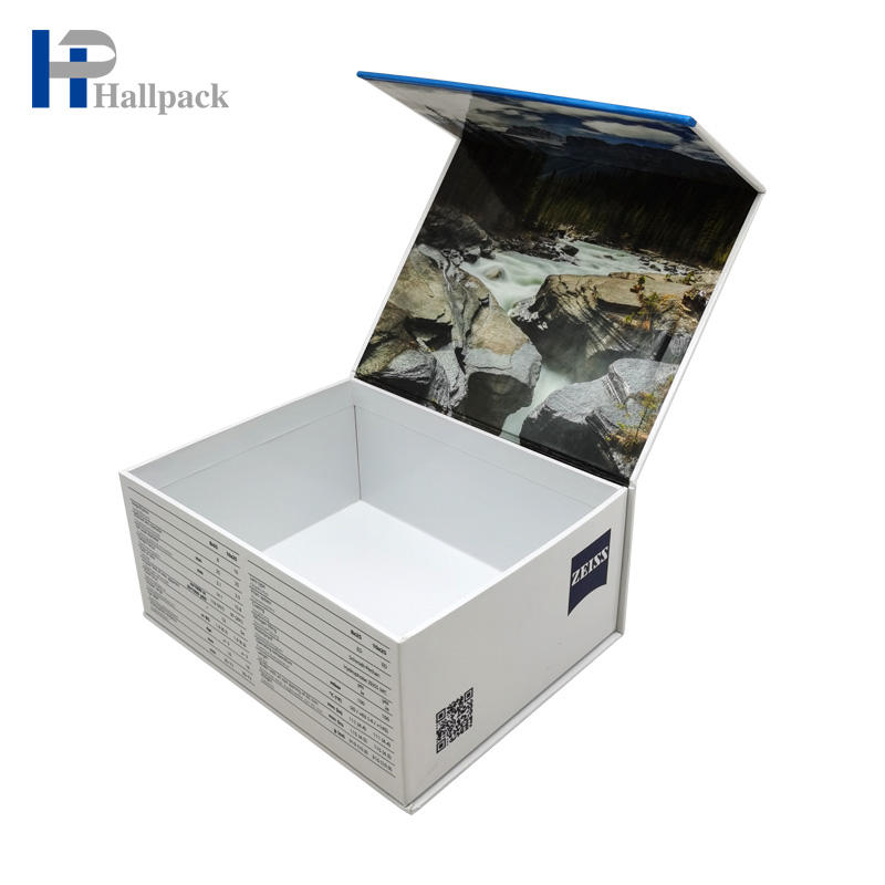 Caja de papel de empaquetado de la caja de la botella del regalo de la joyería de encargo para la ropa