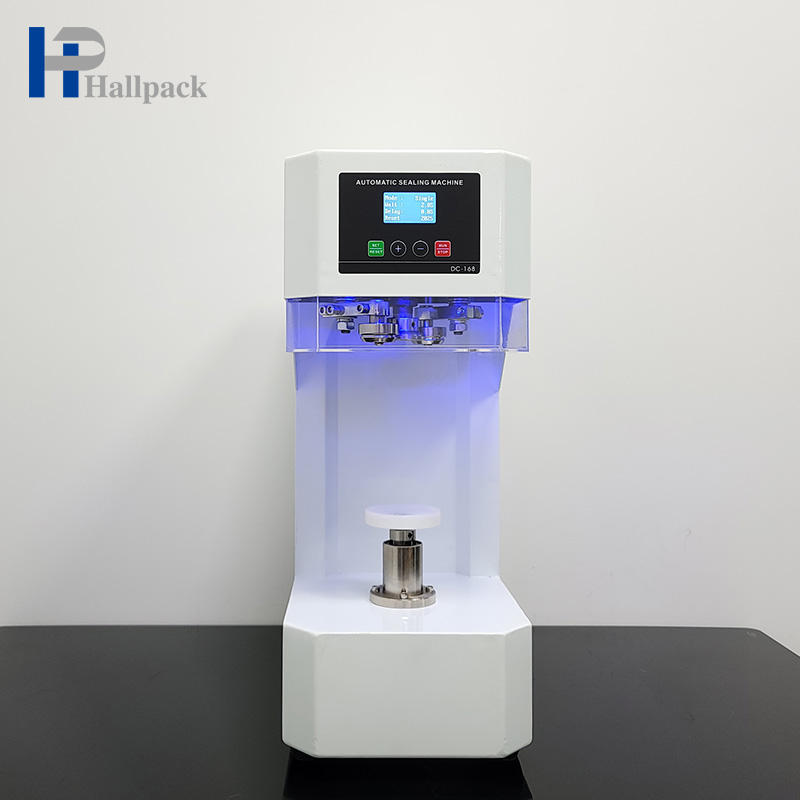 Máquina no rotatoria del sellado de latas de la tabla comercial del sellado de alimentos de la tienda del acero de carbono