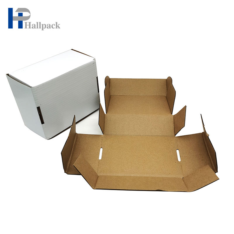 Caja de regalo plegable de lujo biodegradable personalizada para la caja de envío del aeroplano de la caja