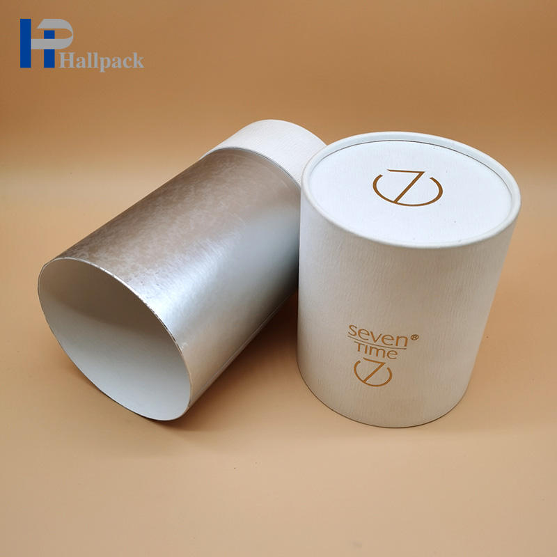 Embalaje redondo del tubo de papel de Kraft de la comida del perfume del tubo de papel de la barra de labios