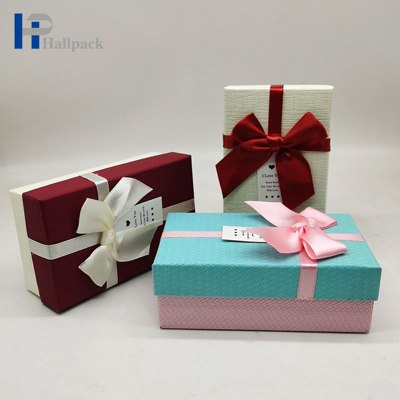 Caja de regalo biodegradable de lujo del color del reloj de la caja de papel del nuevo diseño