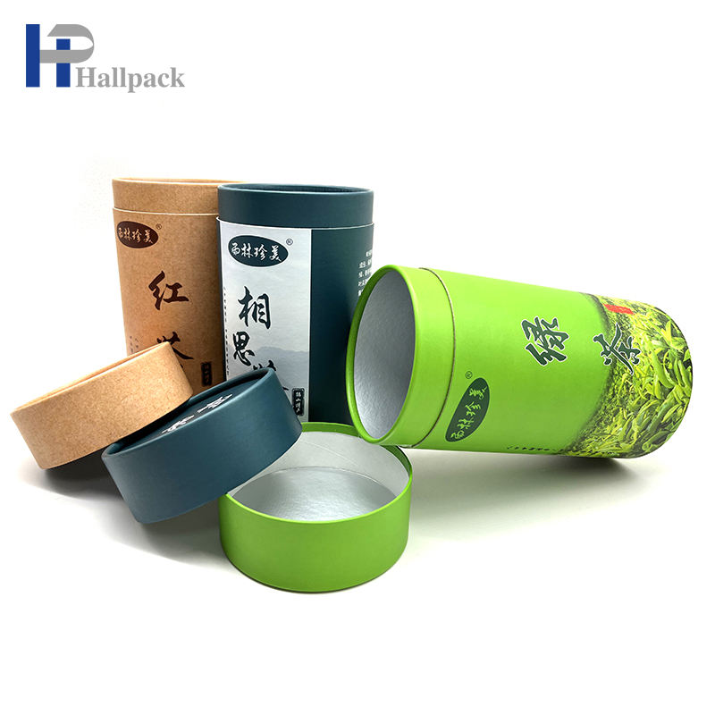 Tubo a dos caras vendedor caliente del tablero del papel del tubo de papel redondo de Kraft para el té
