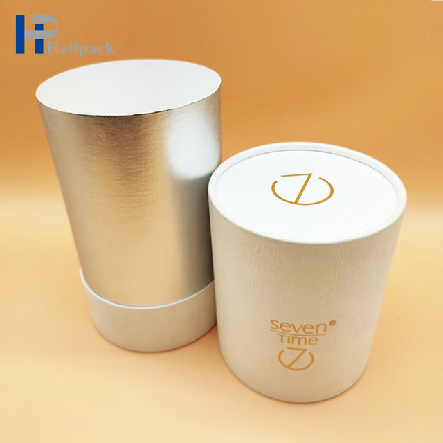 Tubo de embalaje biodegradable redondo del papel del envase del té de Kraft del palillo para el protector labial