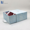 Caja de papel de empaquetado de papel de lujo modificada para requisitos particulares del cajón azul de la caja de regalo
