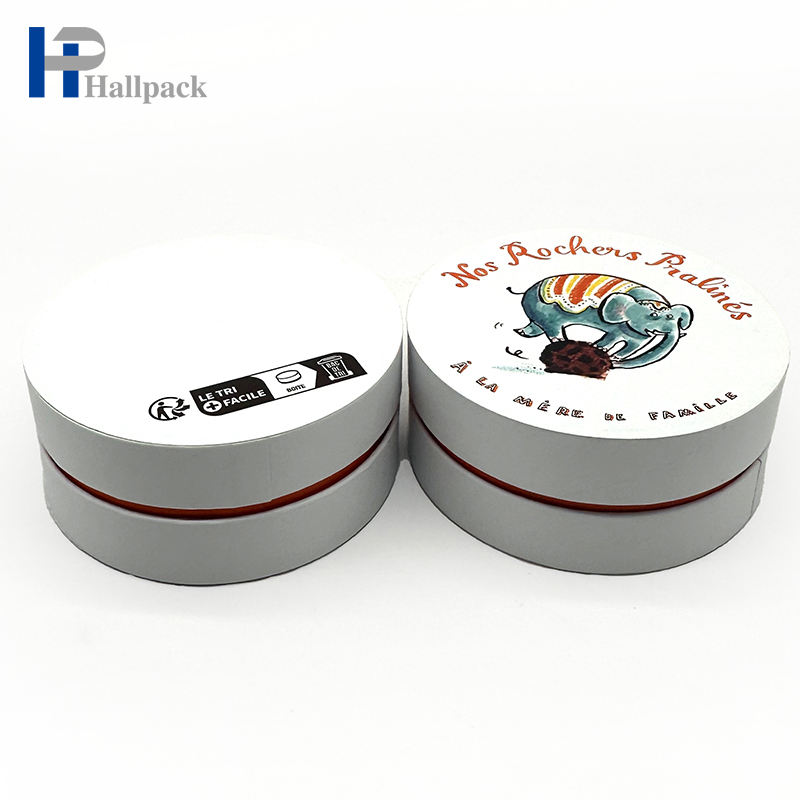 Tubo de papel redondo biodegradable de encargo de gama alta del papel de la cartulina del tubo