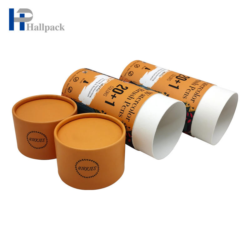 Tubo de papel biodegradable hermético de Facialmask del tubo para la esponja de algodón