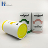 Empaquetado biodegradable del tubo del papel de la comida de la flor de la joyería del cilindro
