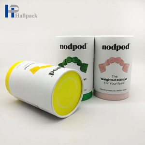 Empaquetado biodegradable del tubo del papel de la comida de la flor de la joyería del cilindro