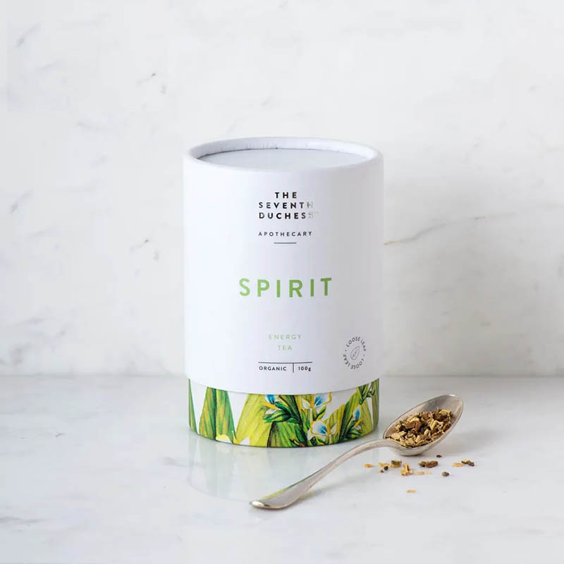 Caja de cilindro redondo de envasado de tubo de té ecológico para té